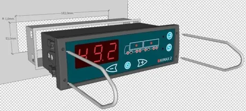 onboard axle load indication and gross weight reading