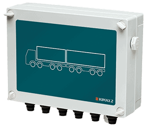 Kimax 2 sensor box for onboard weighing trailers