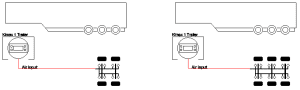 P/N 10004 Kimax 1 trailer 1 air inlet